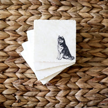 Husky Dog Marble Coasters