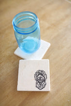 Labradoodle Marble Coasters