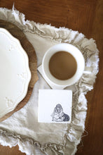Basset Hound Marble Coasters: Dog Lover Gift