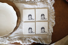 Japanese Chin Dog Marble Coasters