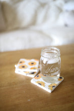 Sunflower Marble Coaster