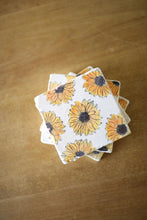 Sunflower Marble Coaster