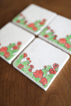 Prickly Pear at bottom Coaster Set