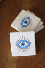 Evil eye coasters