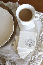 Golden Retriever Marble Coasters