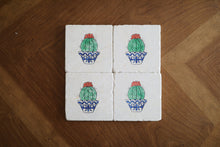 Flowering Barrel Cactus Coasters