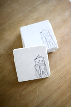 Gilbert Water Tower Marble Coaster Set