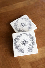 Marble Bee Farmhouse Coaster