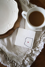Arizona Marble Coaster Set