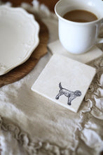 Goldendoodle Marble Coasters