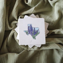 Texas Bluebonnet Painted Coasters