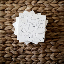 Ghost Marble Coasters