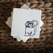 Shih Tzu Coasters- Shih Tzu personalized pet coasters, housewarming gift, Shih Tzu home decor, Shih Tzu gift