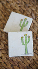 Blooming Saguaro Marble Coasters