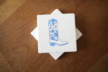 Coastal Cowgirl Marble Coasters