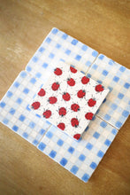 Lady Bug Marble Coasters