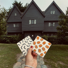 Halloween Marble Coasters