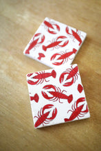 Lobster Nautical Marble Coaster