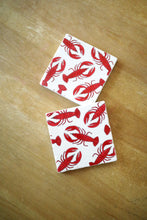 Lobster Nautical Marble Coaster