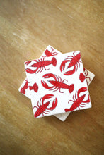 Lobster Nautical Marble Coaster