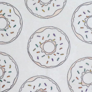 Vanilla Donut Coasters