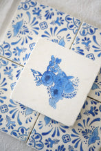 Texas Blue and White Coasters