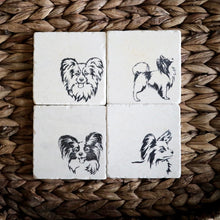 Long Haired Chihuahua Coasters