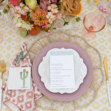 Blooming Saguaro Marble Coasters