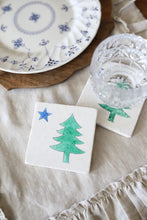 Maine Flag Marble Coaster Set - Maine Flag Home Decor- Maine housewarming gift- Maine wedding favors