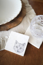 American Short Hair Cat Coasters - American Short Hair Coaster Gift - Housewarming Gift - American Short Hair Cat - Cat Mom - Cat Dad