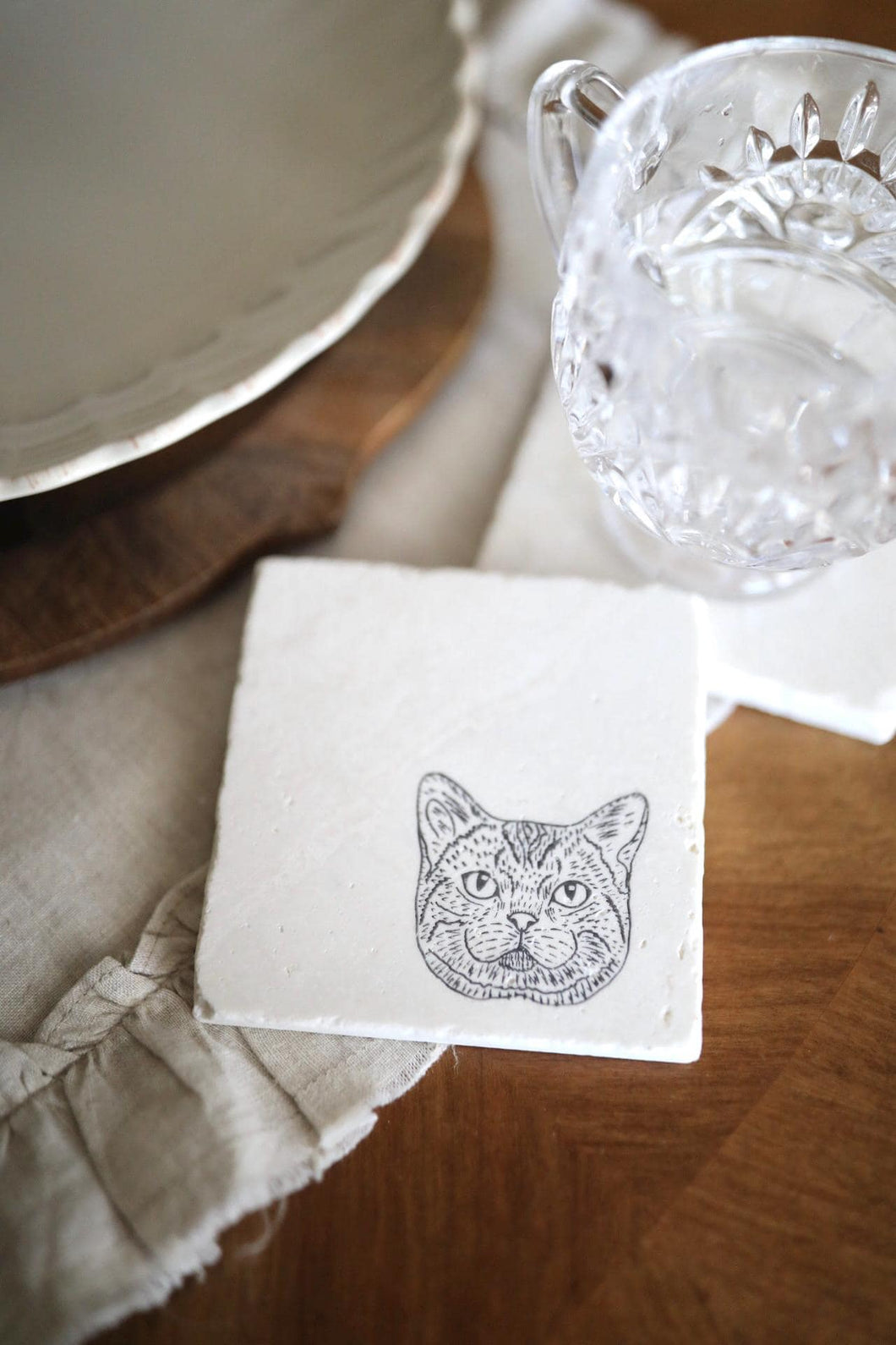 American Wire Haired Cat coasters- American Wire Haired Cat gift- cat mom- cat dad- unique cat gift- personalized cat gift