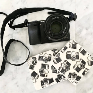 Vintage Camera Marble Coasters/ Marble Photographer Gift/ Photography/ Stone Drink Coaster/ Coaster Set/Photographer gift / Custom Coaster