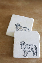 4 Great Pyrenees Marble Coasters / Great Pyrenees gift/ marble coasters/ marble coaster set/ drink coasters/stone coasters/ tile coasters