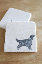 Gordon Setter Dog Marble Coaster Set Gift/ Gordon Setter dog gift/ gordon setter decor/ marble coasters/ marble coaster/ stone coasters