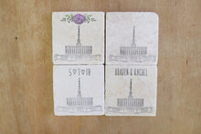 Provo Utah LDS Mormon Temple Marble Coasters/ Mormon Temple Gift/ LDS Wedding gift/ lds sealing gift/ Provo