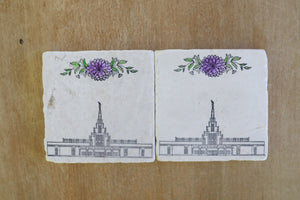 Phoenix LDS Mormon Temple Marble Coasters/ Mormon Temple Gift/ LDS Wedding gift/ lds sealing gift