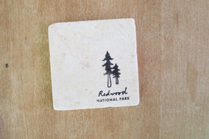 Redwood National Park Coaster Set/ National Park gift/ national park home decor/ stone coasters/ custom coasters/ drink coasters