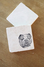 Bulldog Dog Coasters/ English Bulldog gifts/ dog coasters/ marble coasters/ coaster set/ tile coasters/ stone coasters