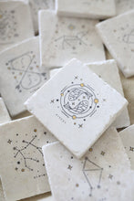 Leo Zodiac Sign Coasters. Leo gift, leo constellation, leo horoscope gift, marble coasters