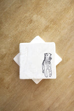 Welsh Terrier Marble Coasters, Welsh Terrier Gift, dog marble drink coasters, Terrier gift, tile drink coasters