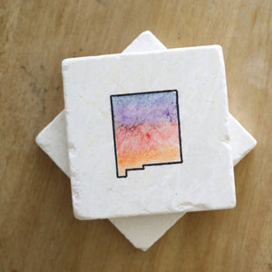 New Mexico Sunset Coasters