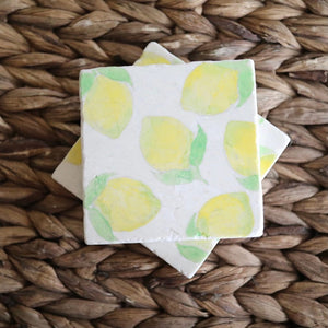 Lemon Marble Coasters