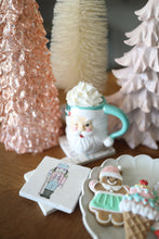 Pastel Nutcracker Marble Coasters/ pastel christmas decor/ pastel christmas table/ pink christmas decor/ nutcracker home decor